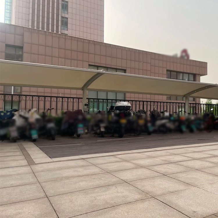 呼玛县膜结构电动车棚